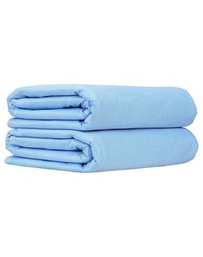 Wave Dog Potty Pads | Puppy Training Toilet Pads - PetPeePads 2 Pack, Bed Pad Standard Reusable Underpad Washable 34x36 Blue