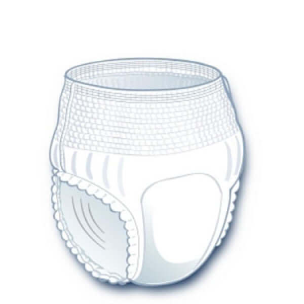Wave Ultra Absorbent Incontinence Underwear Adult Pull Ups - Pack of 20